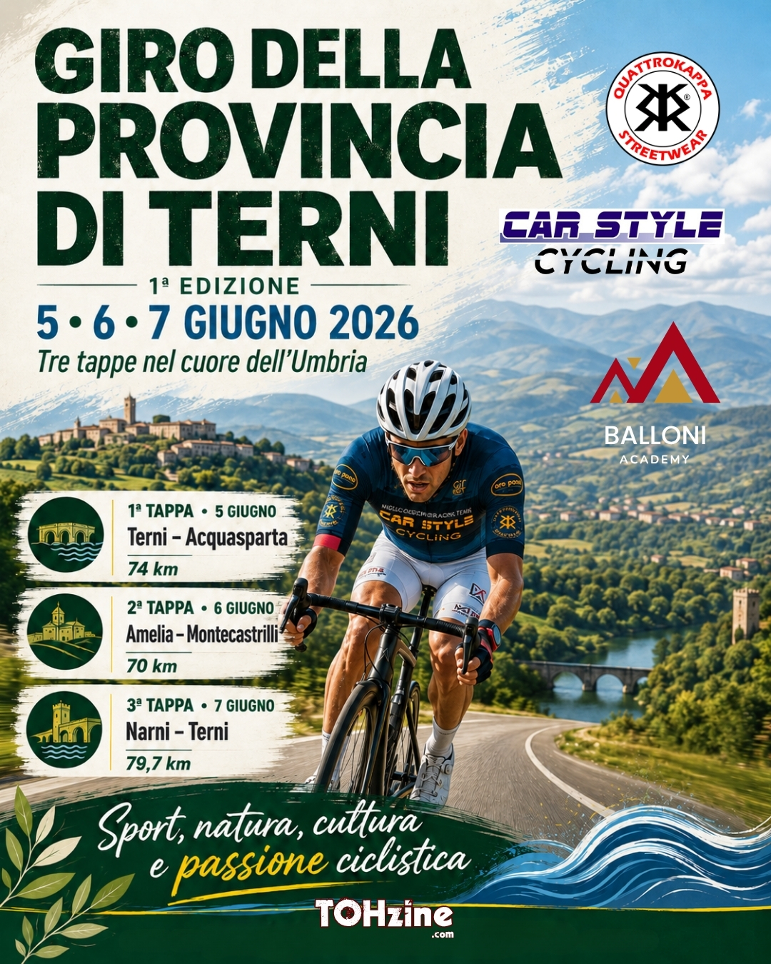 UMBRIA, CHILOMETRO DOPO CHILOMETRO