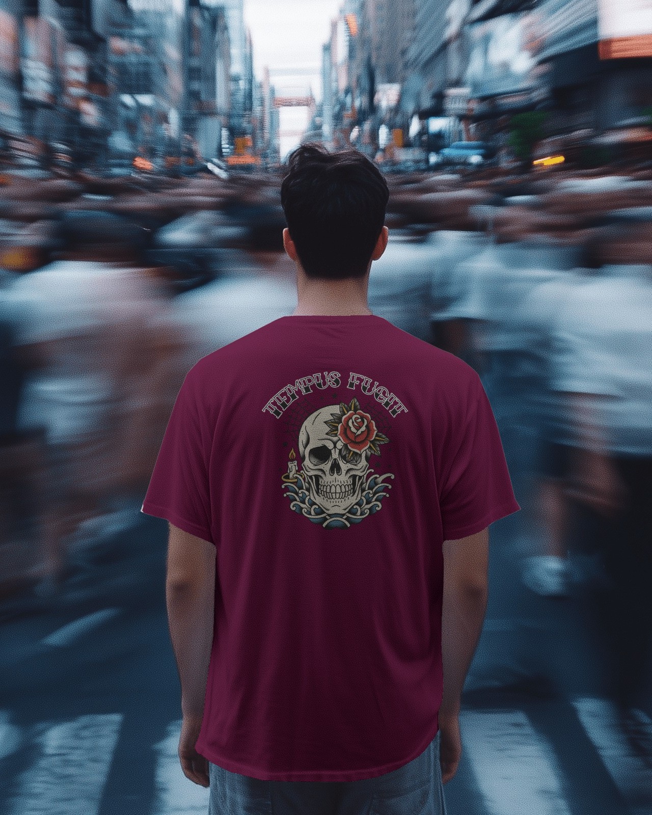 T-SHIRT - T-SHIRT TEMPUS FUGIT