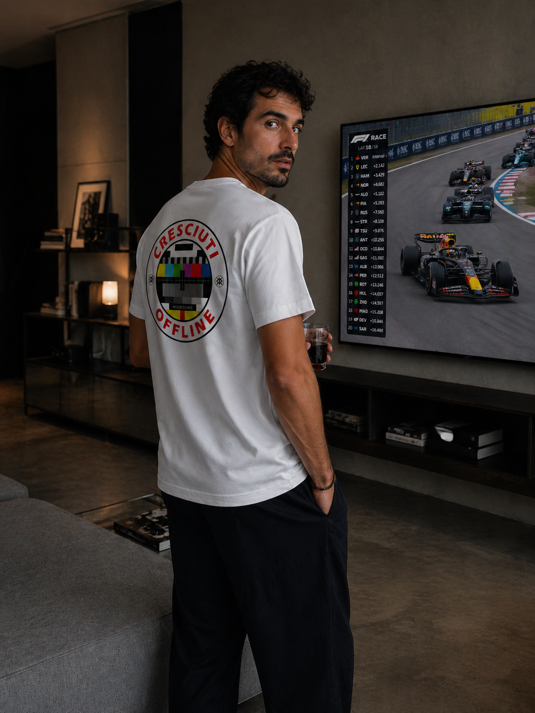 T-SHIRT - T-SHIRT CRESCIUTI OFFLINE NESSUN SEGNALE