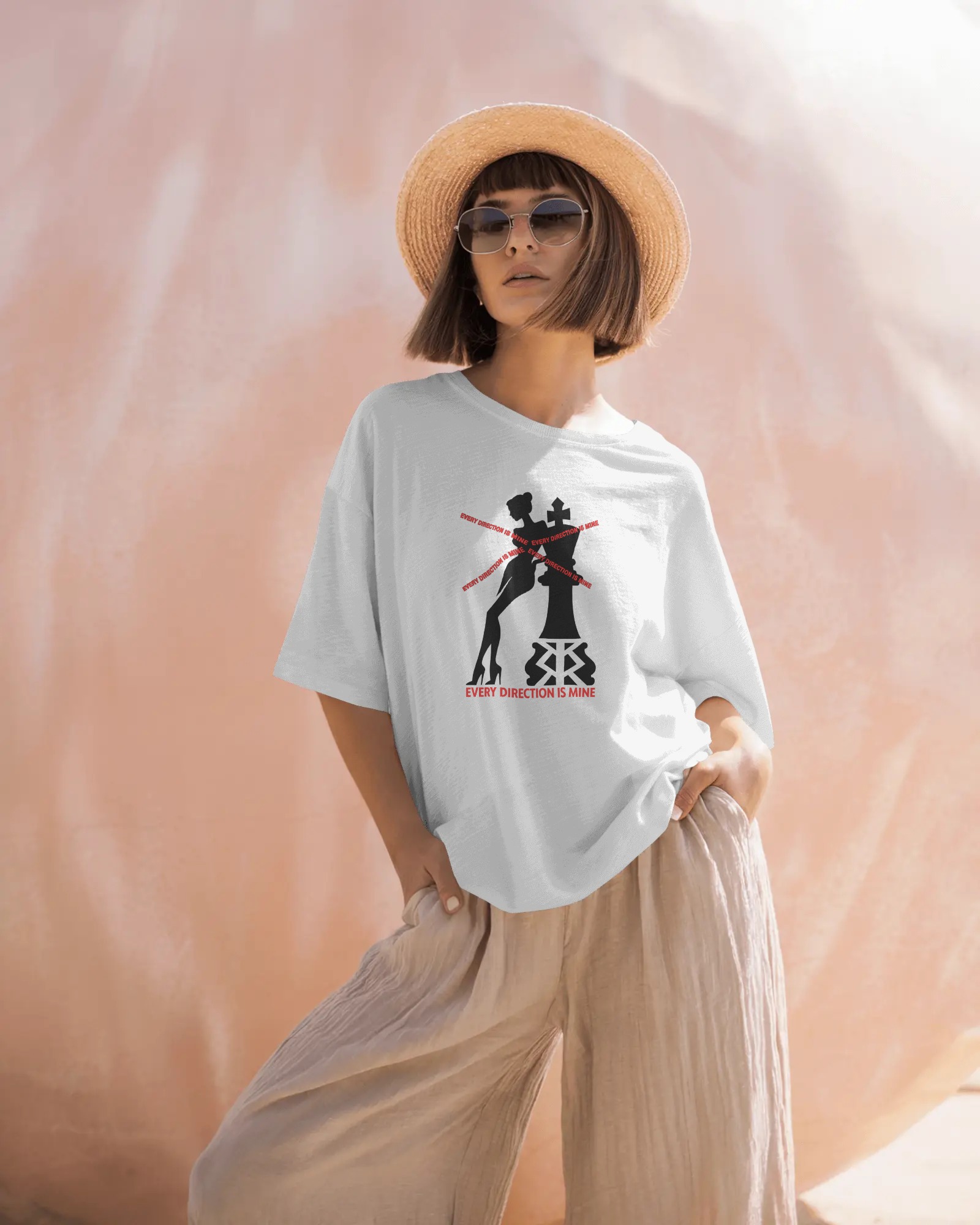 DONNA - T-SHIRT DONNA EVERY DIRECTION IS MINE